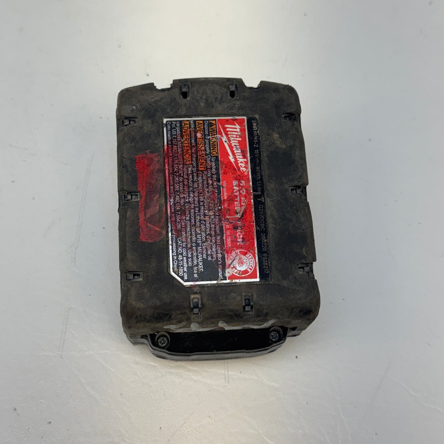 Milwaukee M18 5.0 Ah REDLITHIUM XC Battery 48-11-1850 18V