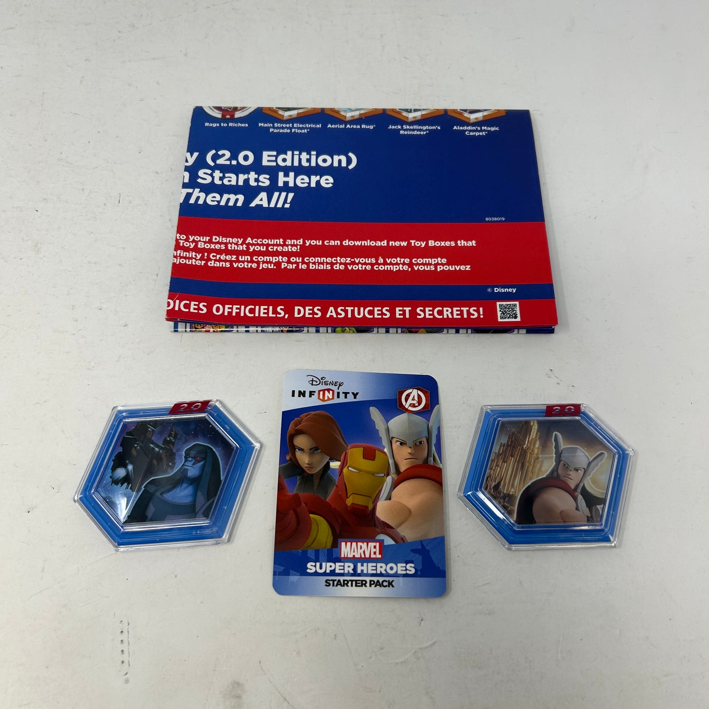 Disney Infinity 2.0 Marvel Edition PS3 Game + 3 Figures + Base & Play Set 