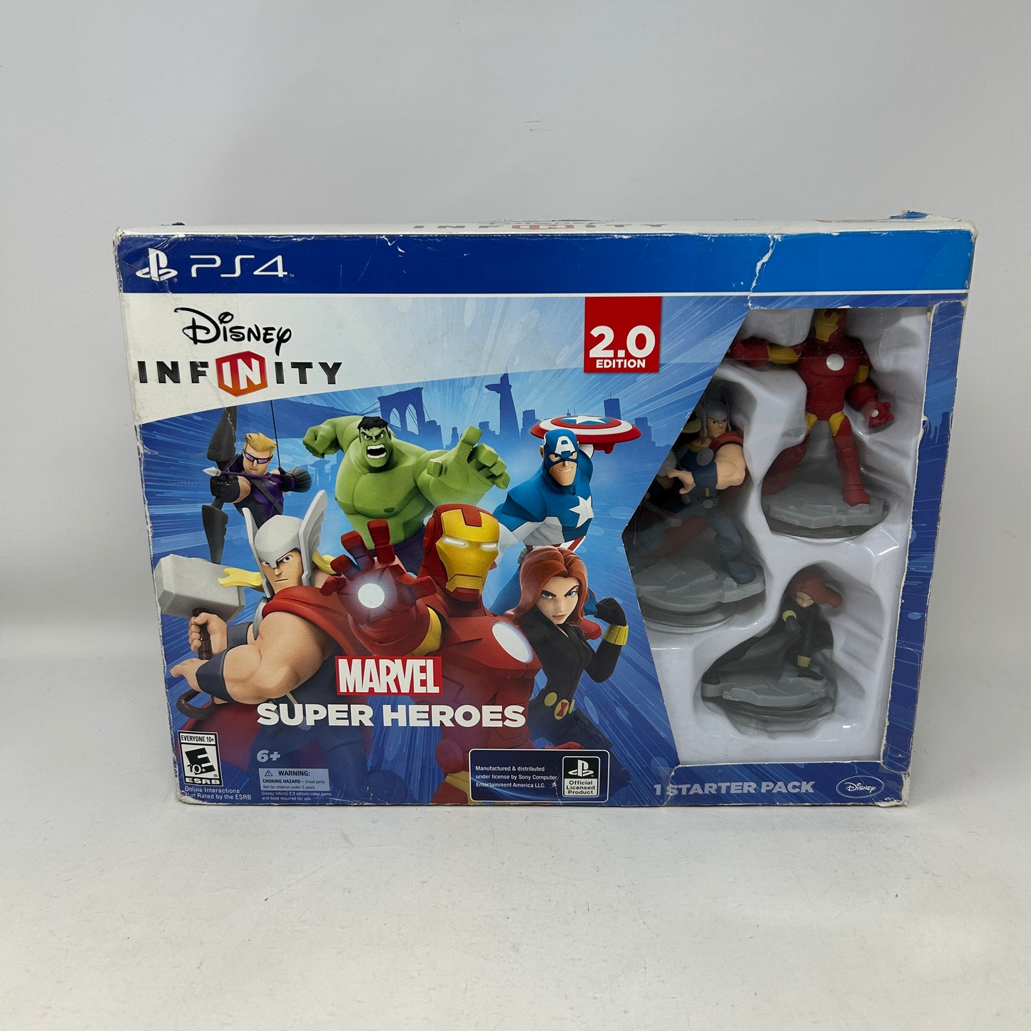Disney Infinity 2.0 Marvel Edition PS3 Game + 3 Figures + Base & Play Set 