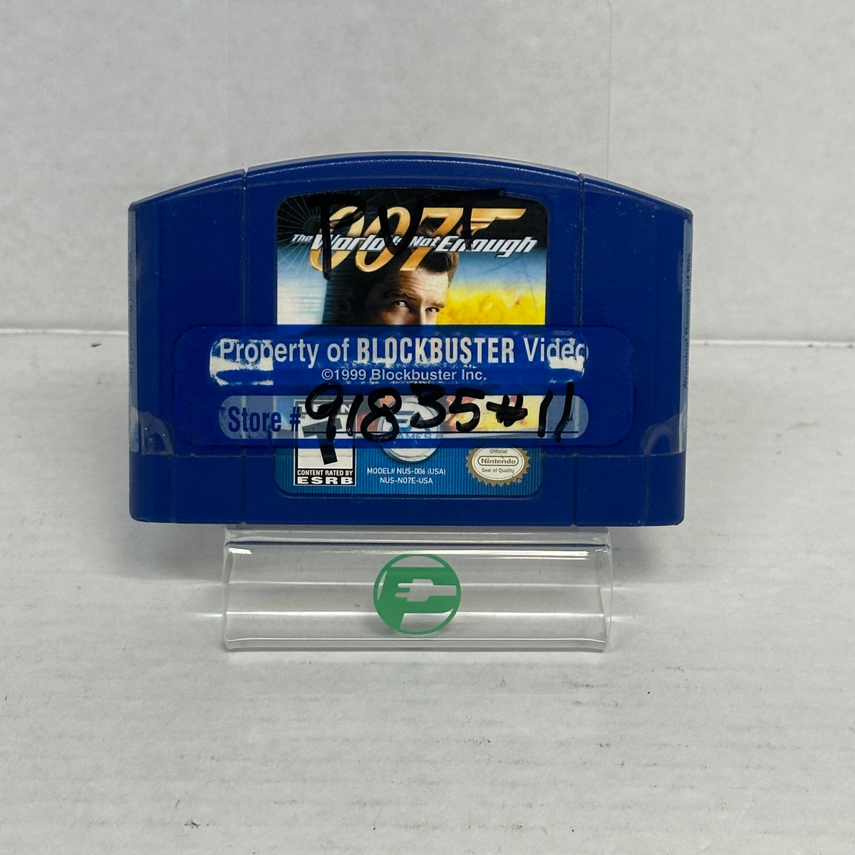 007 World Is Not Enough (Nintendo 64 N64, 2000) Cartridge Only