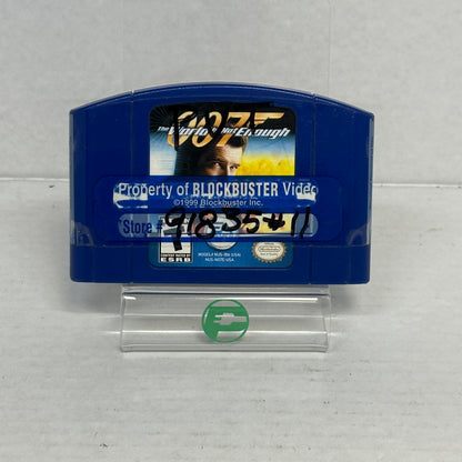 007 World Is Not Enough (Nintendo 64 N64, 2000) Cartridge Only