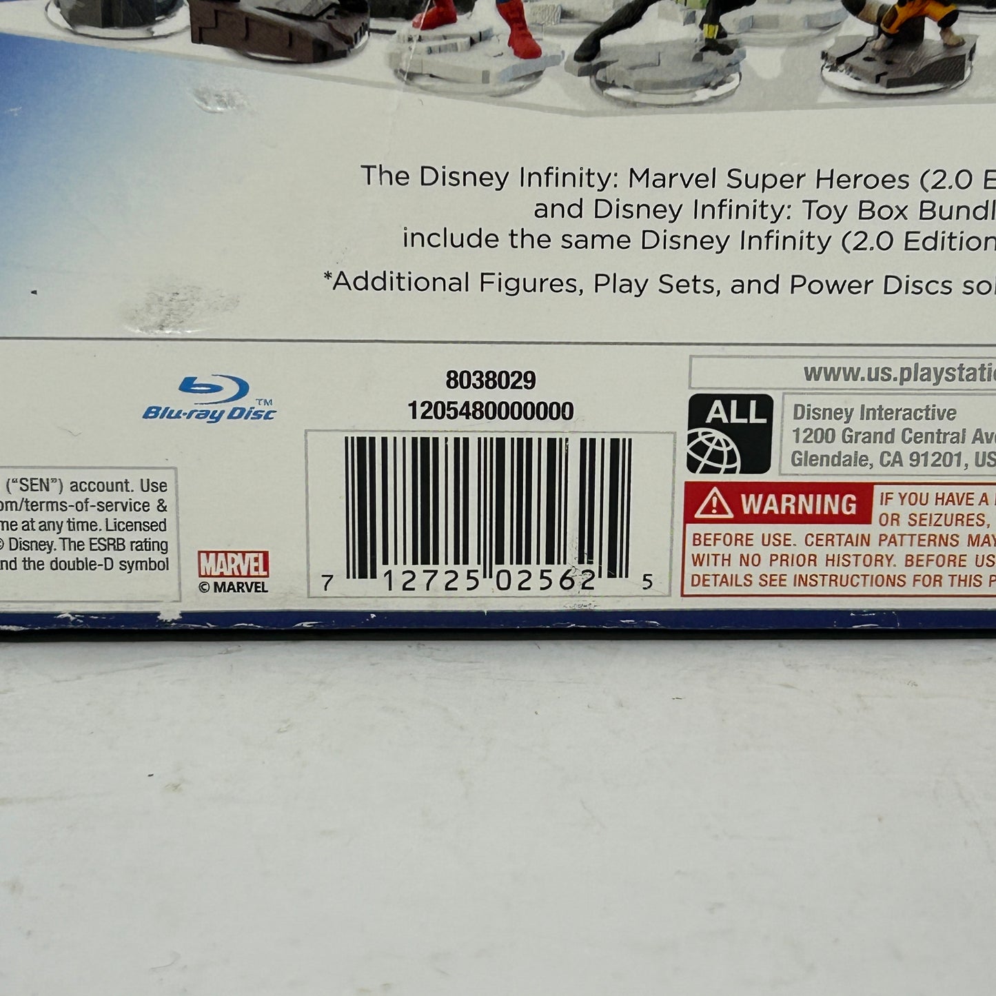 Disney Infinity 2.0 Marvel Edition PS3 Game + 3 Figures + Base & Play Set 