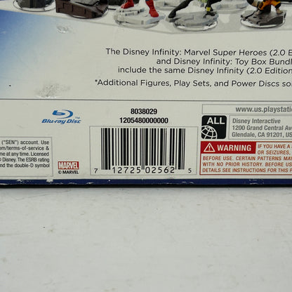 Disney Infinity 2.0 Marvel Edition PS3 Game + 3 Figures + Base & Play Set 