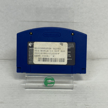 007 World Is Not Enough (Nintendo 64 N64, 2000) Cartridge Only