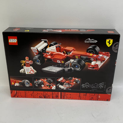 New Lego Icons Ferrari F2004 & Michael Schumacher Building Set 11375
