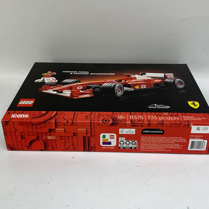 New Lego Icons Ferrari F2004 & Michael Schumacher Building Set 11375