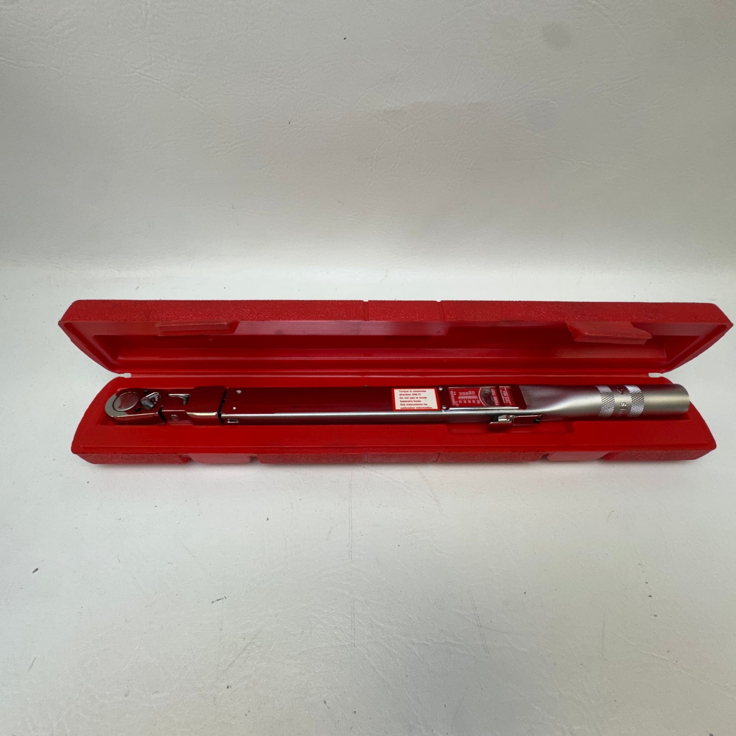 Snap-on TQFR100A 3/8" Drive Flex-Head Torque Wrench