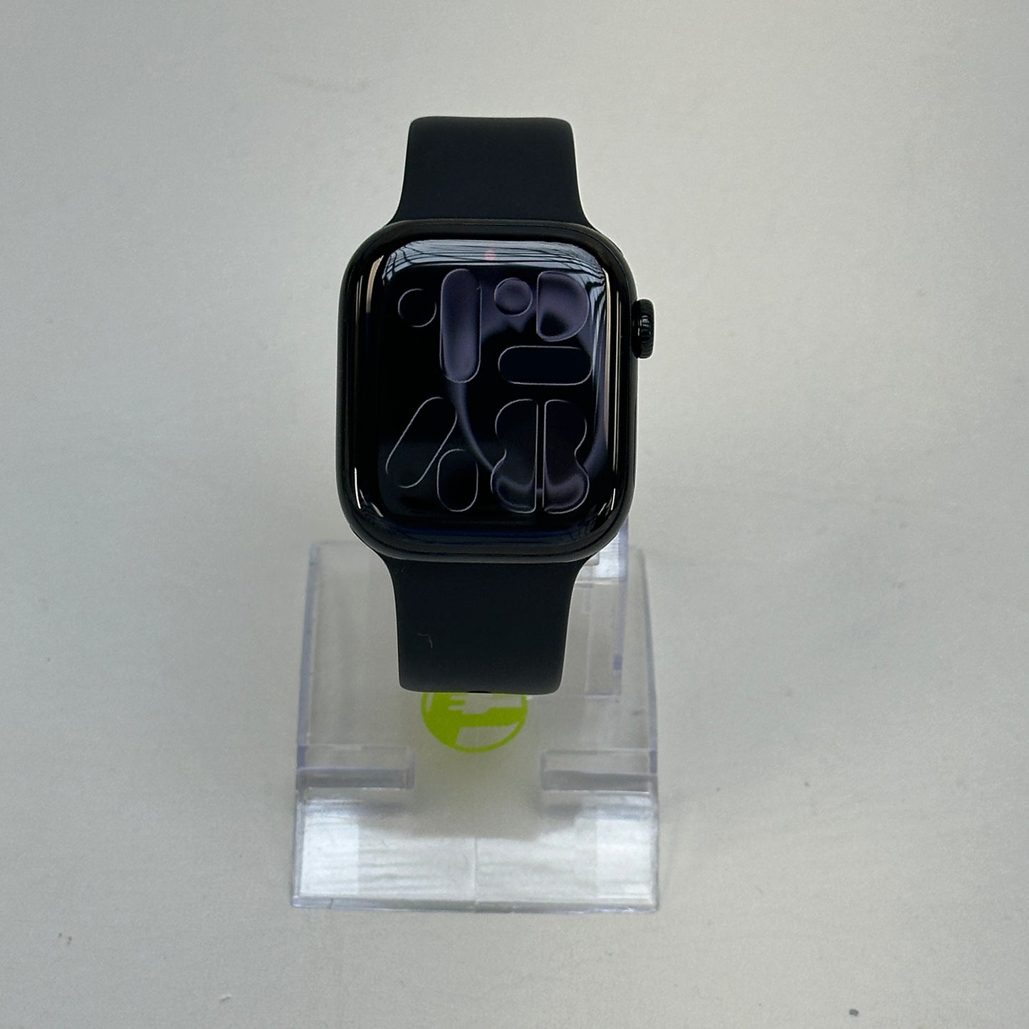 Unlocked Apple Watch Series 11 42MM Jet Black Stainless Steel Black Sport Band MF834LW/A