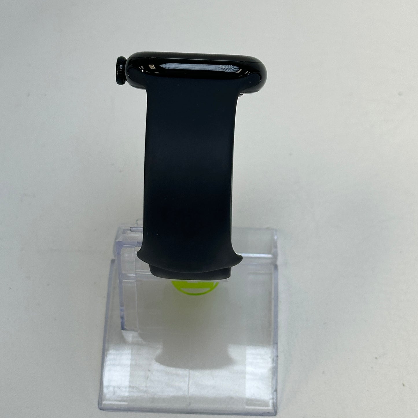 Unlocked Apple Watch Series 11 42MM Jet Black Stainless Steel Black Sport Band MF834LW/A