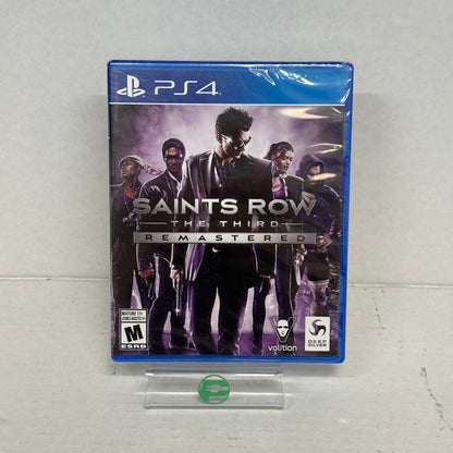 New Saints Row: The Third [Remastered] (Sony PlayStation 4 PS4, 2020)