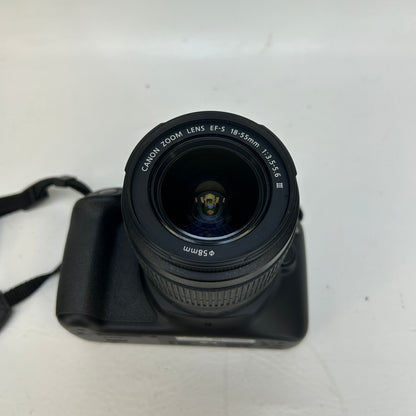 Canon EOS 4000D 18.0MP Digital SLR DSLR Camera w/Canon EF-S 18-55mm Lens