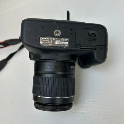 Canon EOS 4000D 18.0MP Digital SLR DSLR Camera w/Canon EF-S 18-55mm Lens