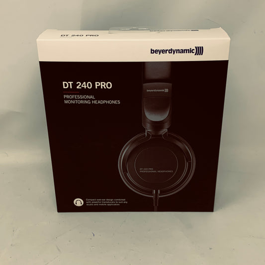 New Beyerdynamic DT 240 PRO Wired Over-Ear Headphones Black 718270