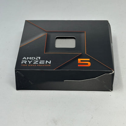 New AMD Ryzen 5 7600X 4.70GHz 6 Core 100-100000593 12 Thread AM5