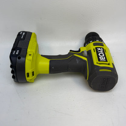 Ryobi 18V Cordless Drill Driver 1/2 Inch 1.5 Ah Battery PCL206