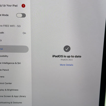 WiFi Only Apple iPad Pro 11" M5 256GB Space Black MDWK4LL/A