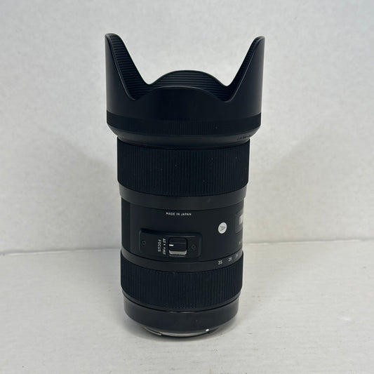 Sigma 210101 18-35mm f/1.8 Art For Canon EF Mount Auto & Manual Lens