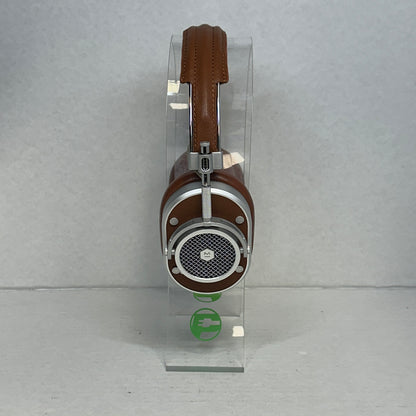 Master & Dynamic MH40 Over-Ear Headphones Brown/Silver Detachable Cable 3.5mm