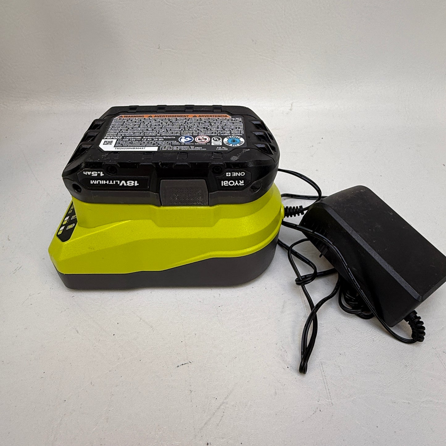 Ryobi PCL235K1 ONE+ 18V Cordless 1/4" Impact Driver Kit w/Battery & Charger