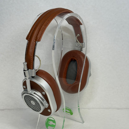 Master & Dynamic MH40 Over-Ear Headphones Brown/Silver Detachable Cable 3.5mm