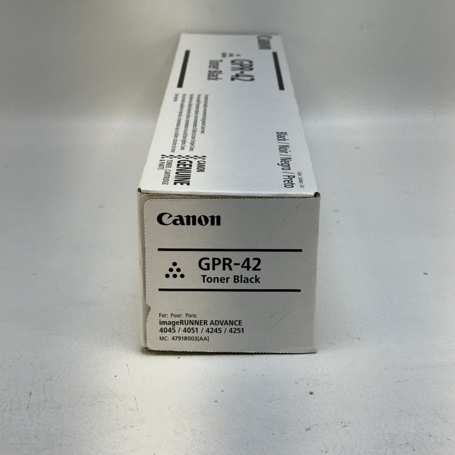 New Canon GPR-42 Black Toner Cartridge 4791B003