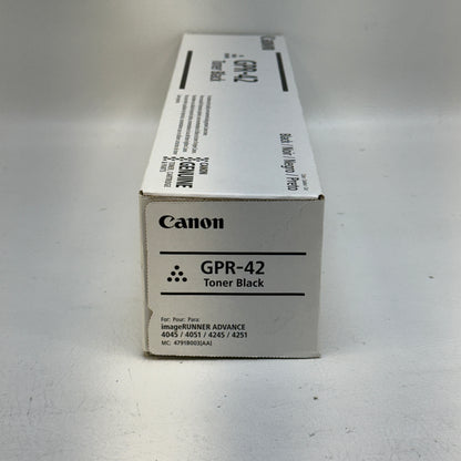 New Canon GPR-42 Black Toner Cartridge 4791B003