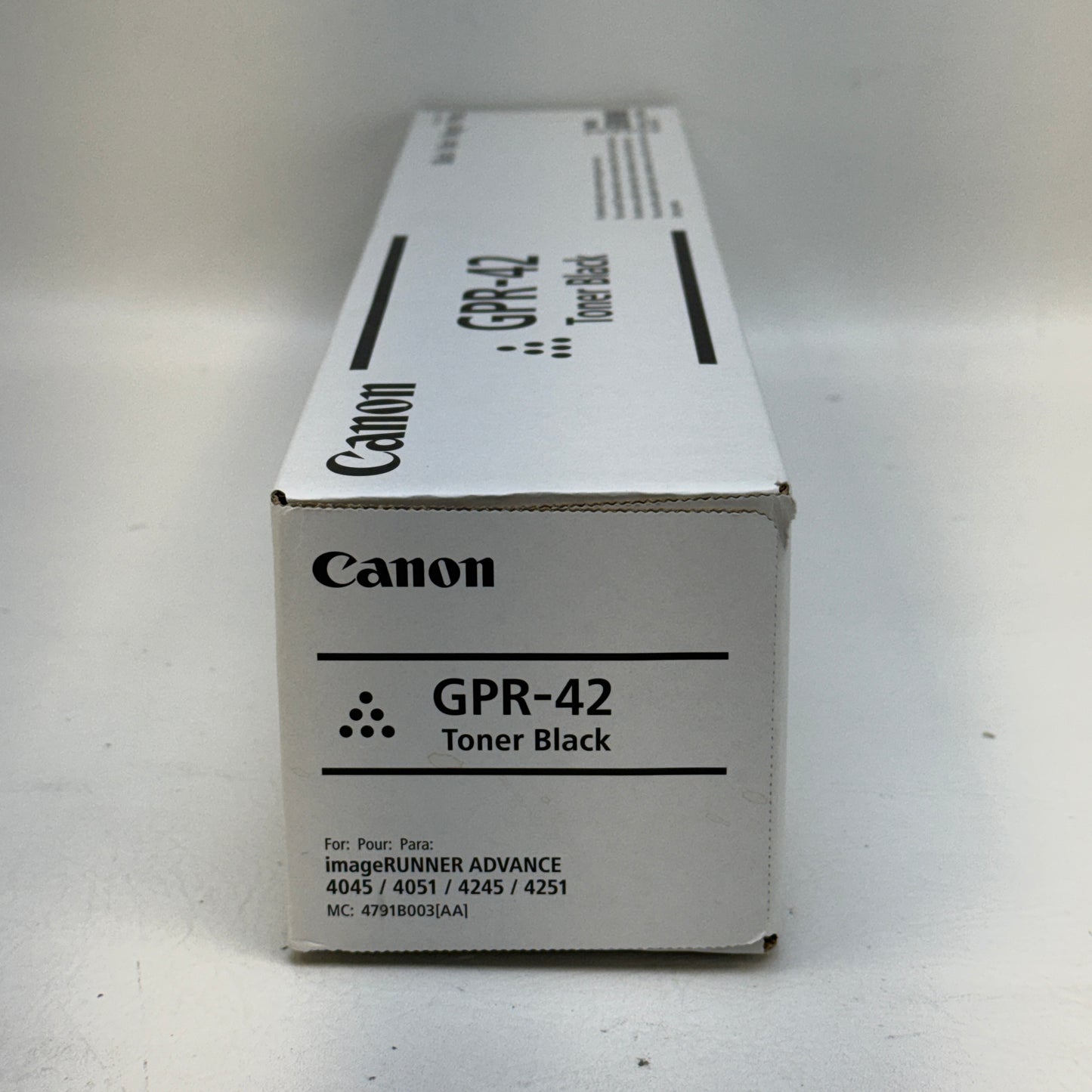 New Canon GPR-42 Black Toner Cartridge 4791B003