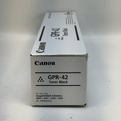New Canon GPR-42 Black Toner Cartridge 4791B003
