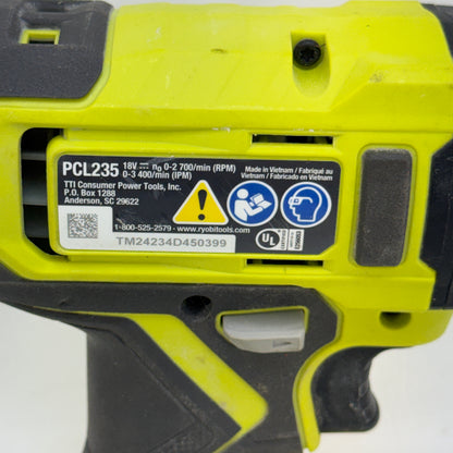Ryobi PCL235K1 ONE+ 18V Cordless 1/4" Impact Driver Kit w/Battery & Charger