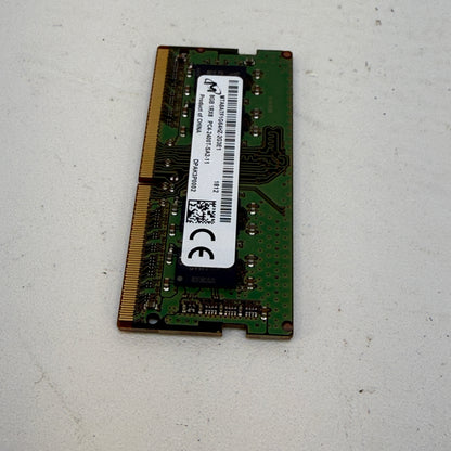 Micron  2400 SODIMM 1.2V CL17 8GB (1x8GB) RAM DDR4 2400MHz MTA8ATF1G64HZ-2G3E1