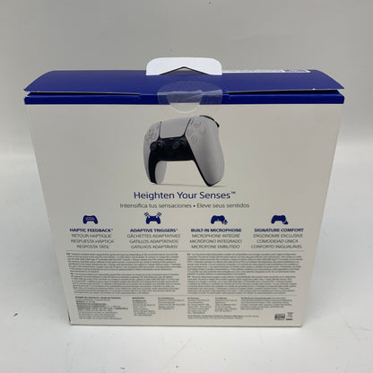 New Sony PlayStation 5 PS5 DualSense Wireless Controller White CFI-ZCT2W