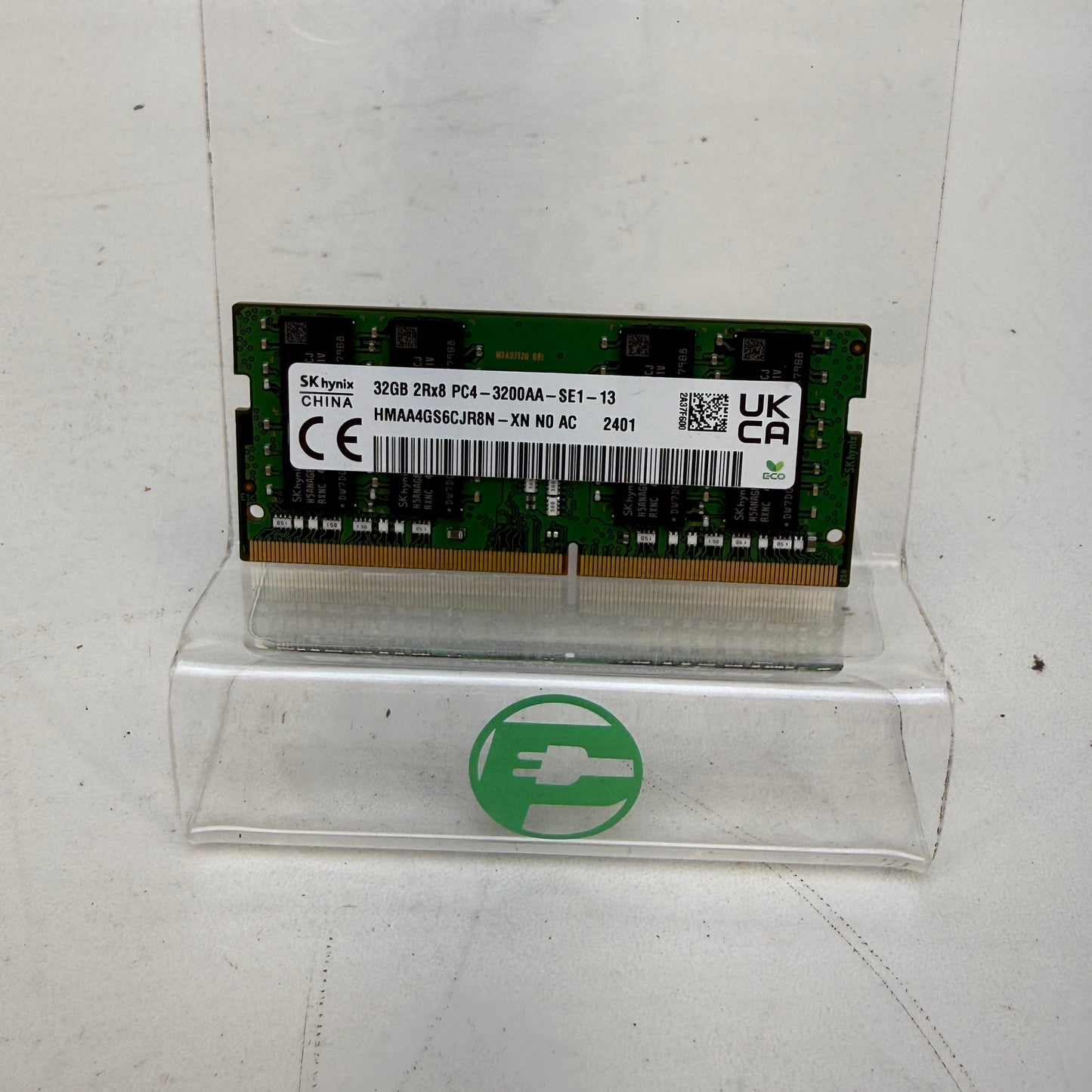 SK Hynix 2RX8PC43200AA 32GB (1x32GB) RAM DDR4 3200MHz HMAA4GS6CJR8N-XN