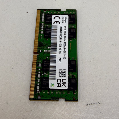 SK Hynix 2RX8PC43200AA 32GB (1x32GB) RAM DDR4 3200MHz HMAA4GS6CJR8N-XN