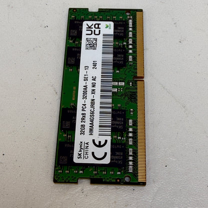 SK Hynix 2RX8PC43200AA 32GB (1x32GB) RAM DDR4 3200MHz HMAA4GS6CJR8N-XN