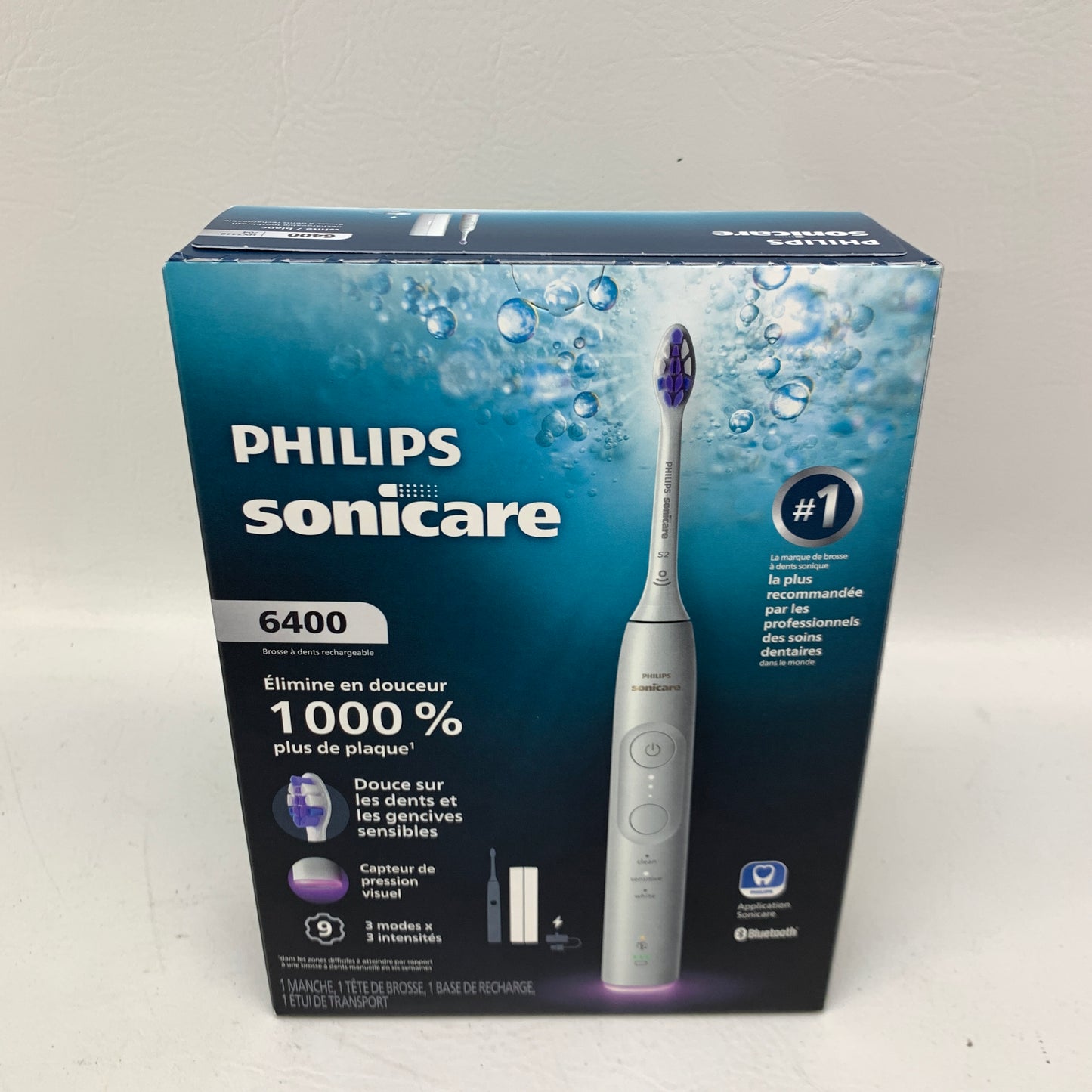 New Philips Sonicare 6400  Electric Toothbrush HX7410/04