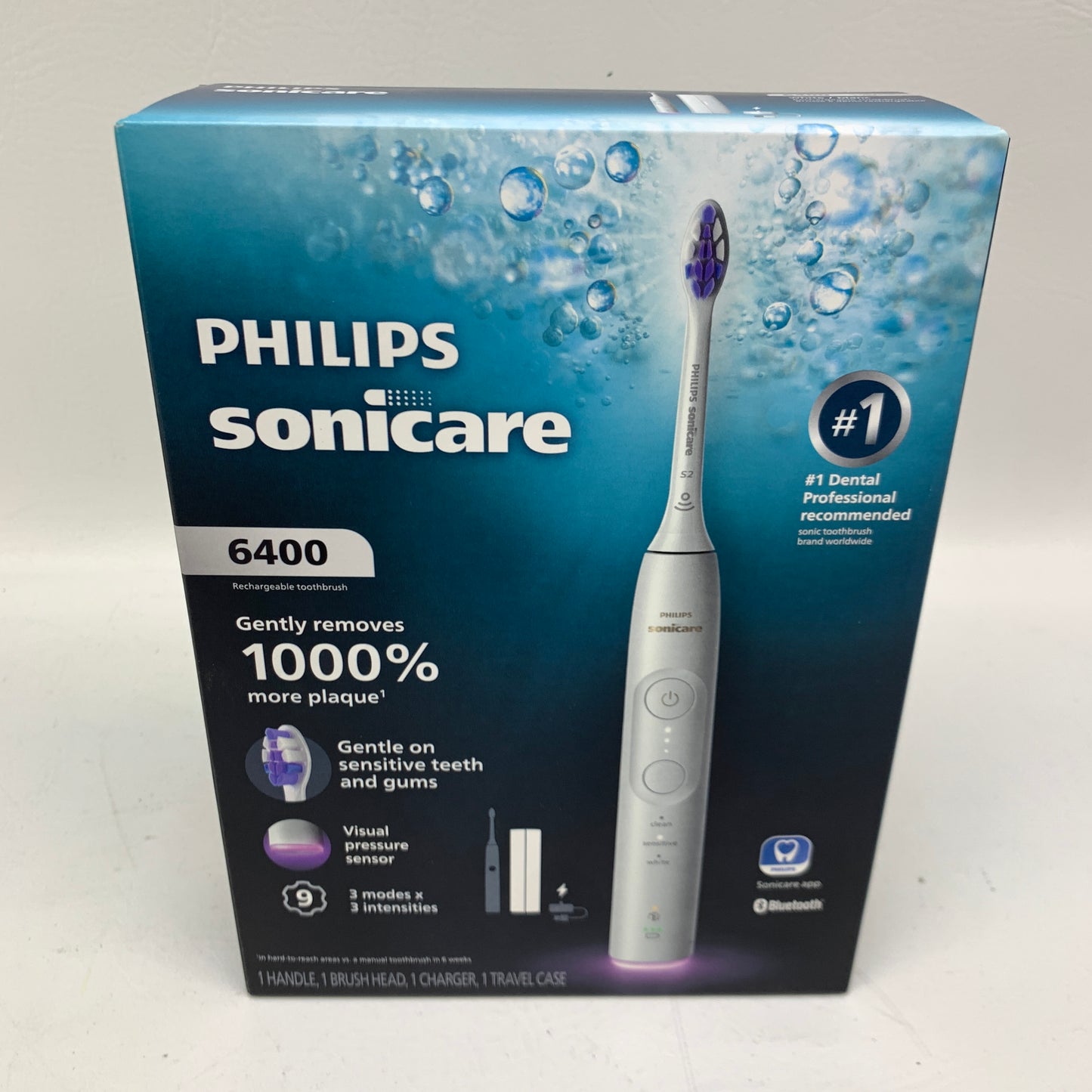 New Philips Sonicare 6400  Electric Toothbrush HX7410/04