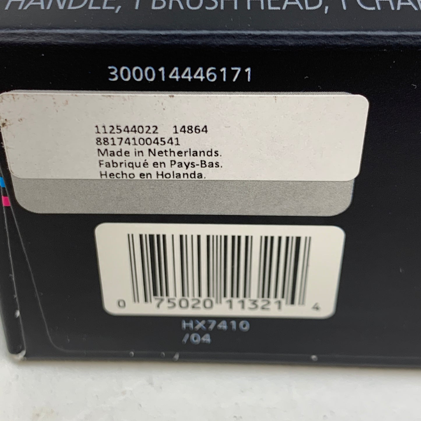 New Philips Sonicare 6400  Electric Toothbrush HX7410/04