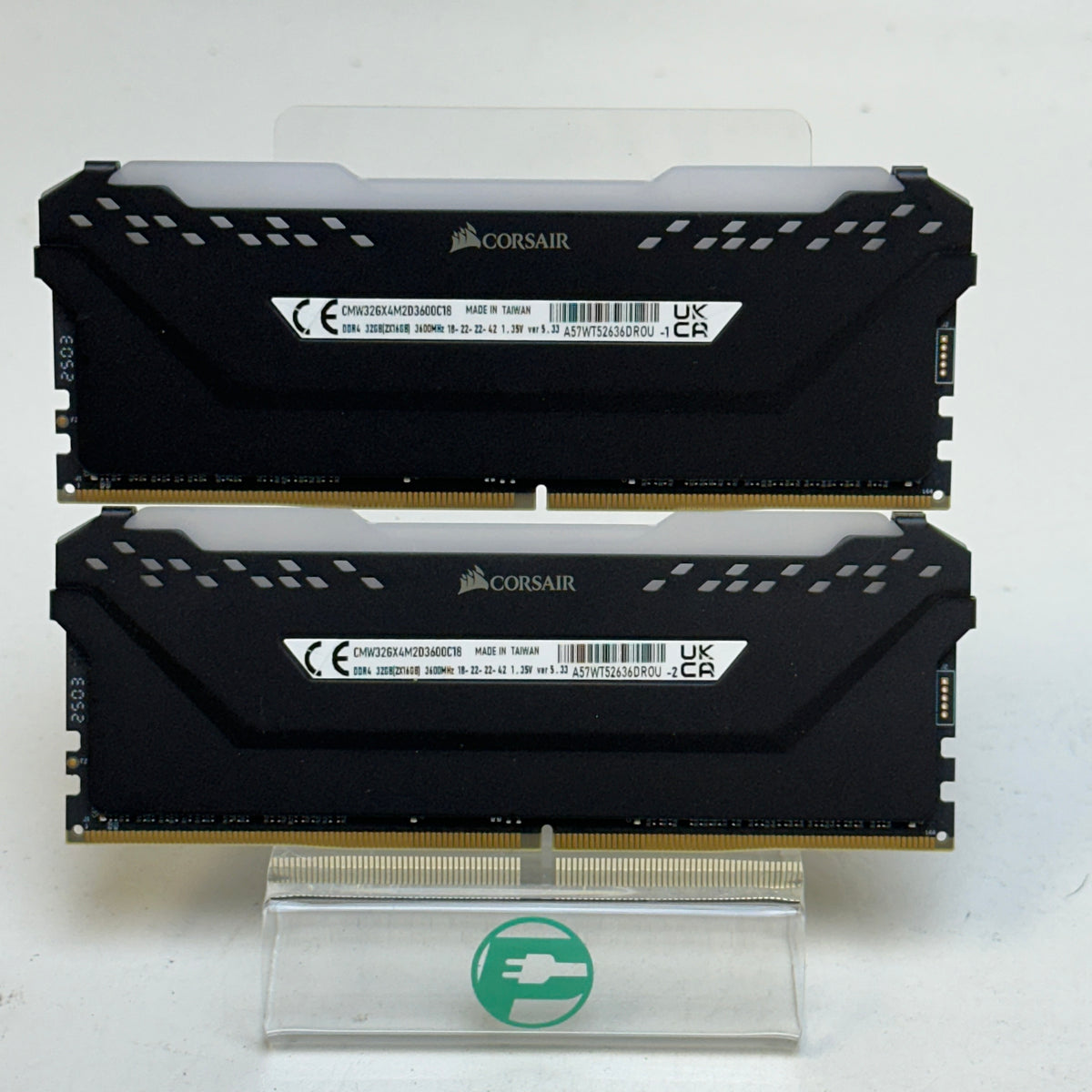 Corsair Vengeance RGB Pro 32GB (2x16GB) RAM DDR4 3600MHz CMW32GX4M2D3600C18
