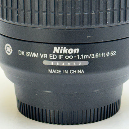 Nikon AF-S DX NIKKOR 55-200mm f/4-5.6G ED Auto & Manual Lens F