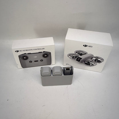 DJI Neo Fly More Combo 4K Drone with RC-N3 Remote & 3-Battery Charging