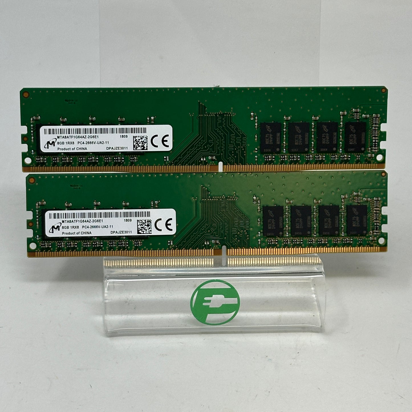 Micron  PC4-2666V-UA2 16GB (2x8GB) RAM DDR4 2666MHz MTA8ATF1G64AZ