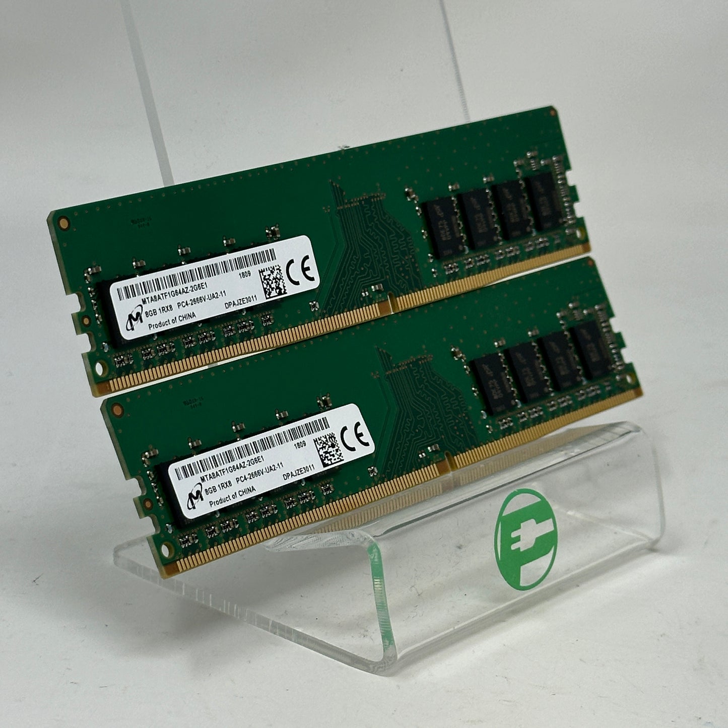 Micron  PC4-2666V-UA2 16GB (2x8GB) RAM DDR4 2666MHz MTA8ATF1G64AZ
