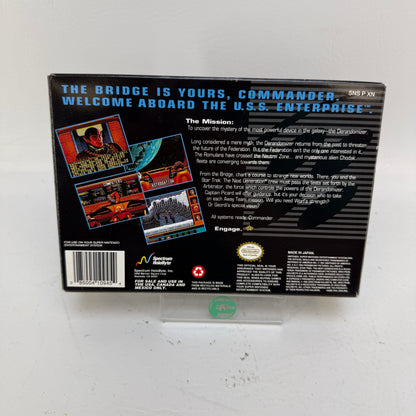 Star Trek the Next Generation (Super Nintendo SNES, 1994)