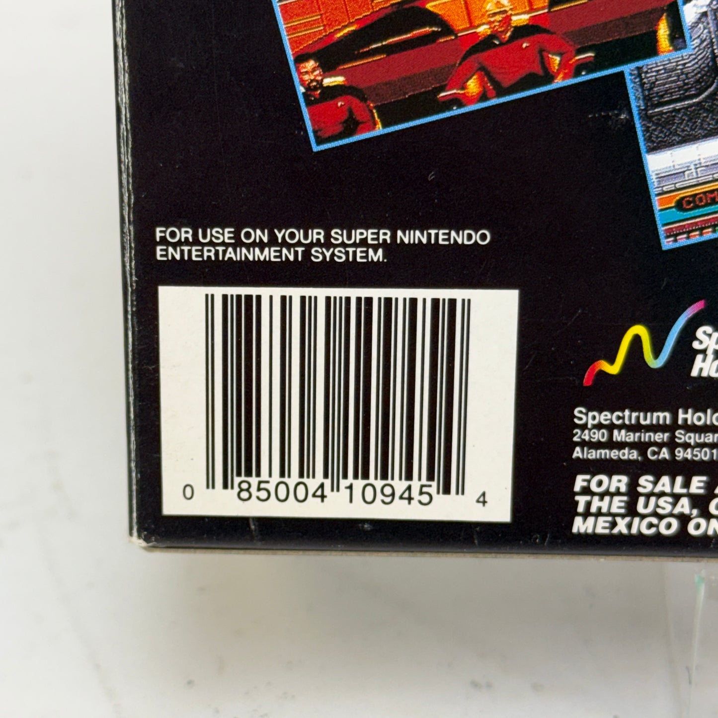Star Trek the Next Generation (Super Nintendo SNES, 1994)