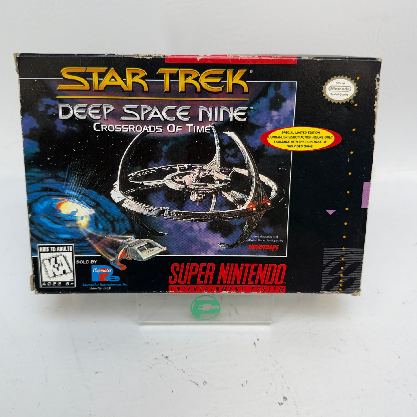Star Trek Deep Space Nine Crossroads of Time (Super Nintendo SNES, 1995)