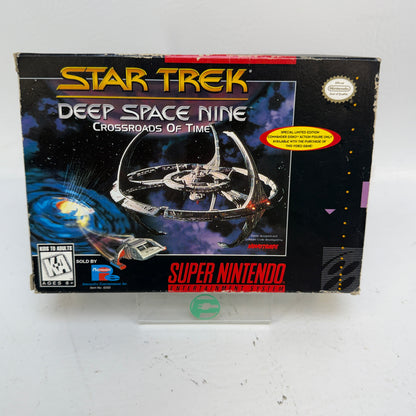 Star Trek Deep Space Nine Crossroads of Time (Super Nintendo SNES, 1995)