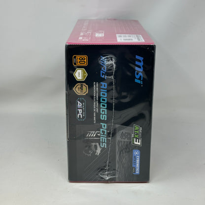 New MSi MPG A1000GS PCIE5 NA 80 Plus Gold 1000W Fully Modular Power Supply