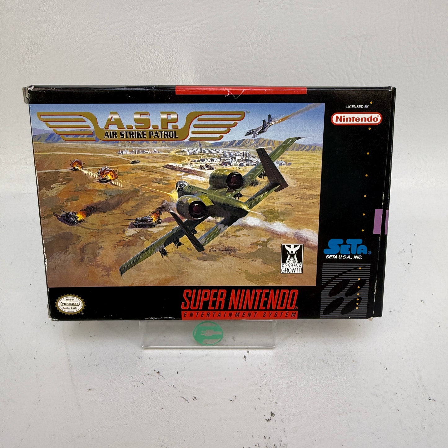 A.S.P. Air Strike Patrol (Super Nintendo SNES, 1995)