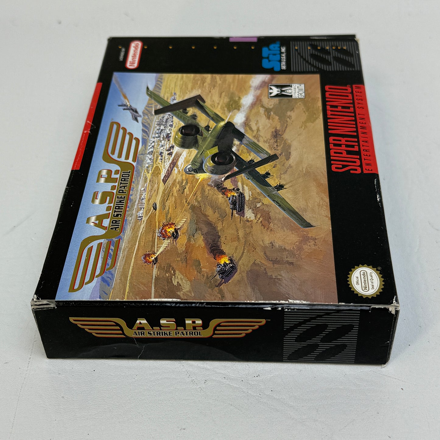 A.S.P. Air Strike Patrol (Super Nintendo SNES, 1995)