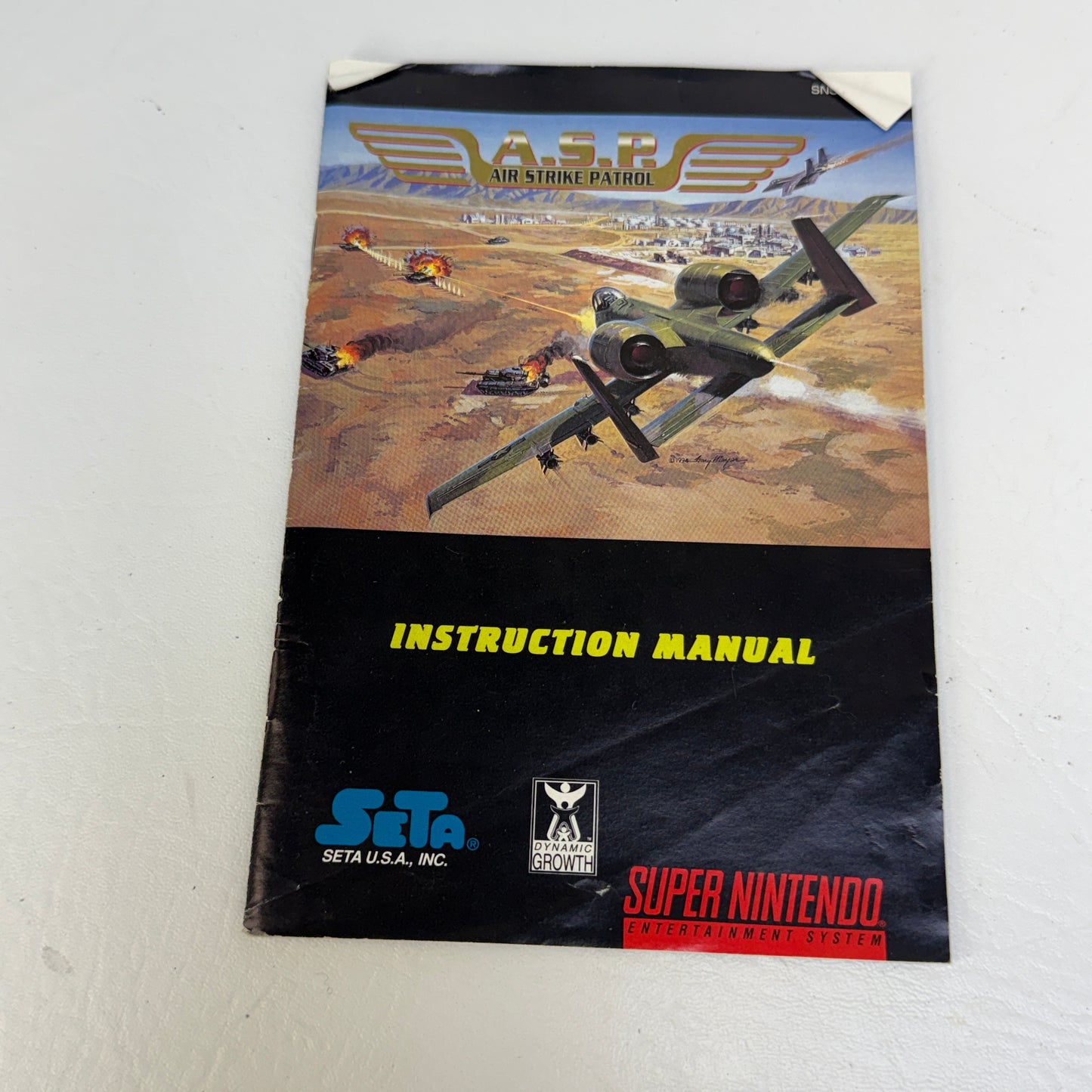 A.S.P. Air Strike Patrol (Super Nintendo SNES, 1995)
